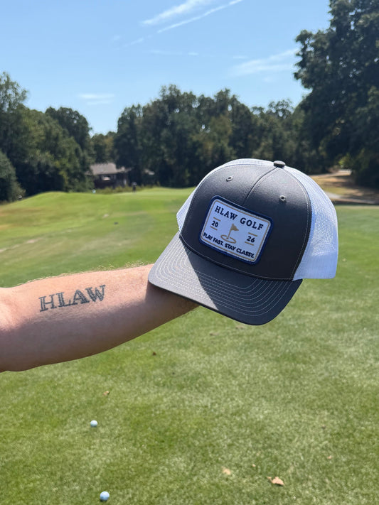 Charcoal/White Hat